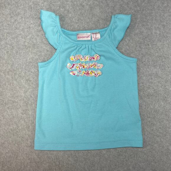 D0018 Savannah Light Blue Shirt size 12 months - Picture 1 of 2